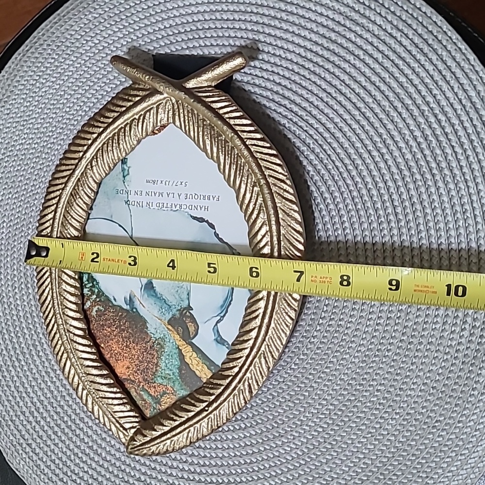 Metal Leaf Picture Frame - Picture 5 of 6